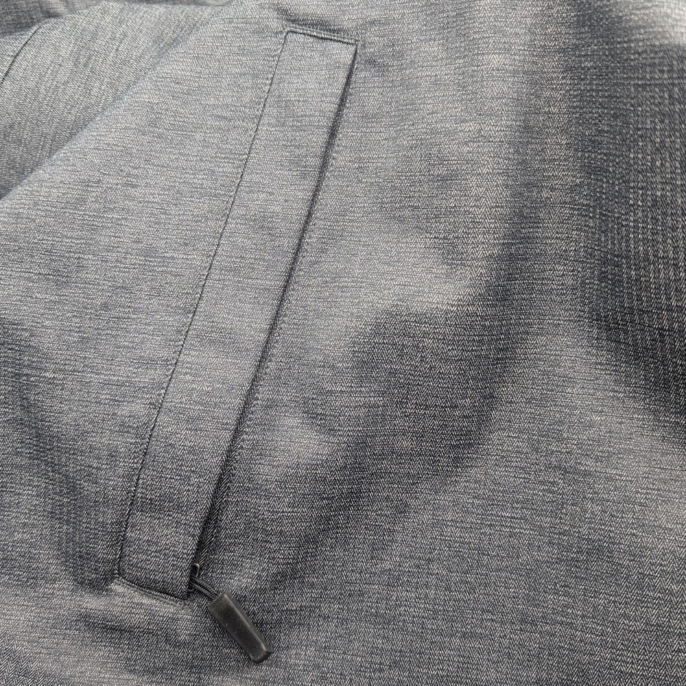 Nike Storm Fit Hooded Rain Jacket Mens XL Full Zip Charcoal Gray Zipper Pockets - Picture 10 of 15